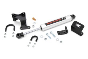 Jeep Wrangler Steering Stabilizer - Rough Country - V2 - '07-'10
